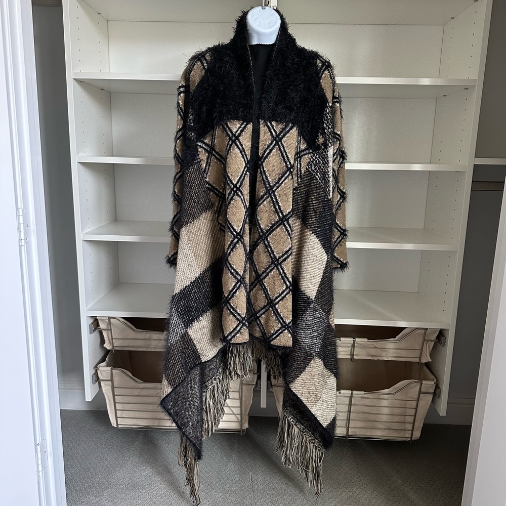 Vertigo Open Front Cardigan Duster